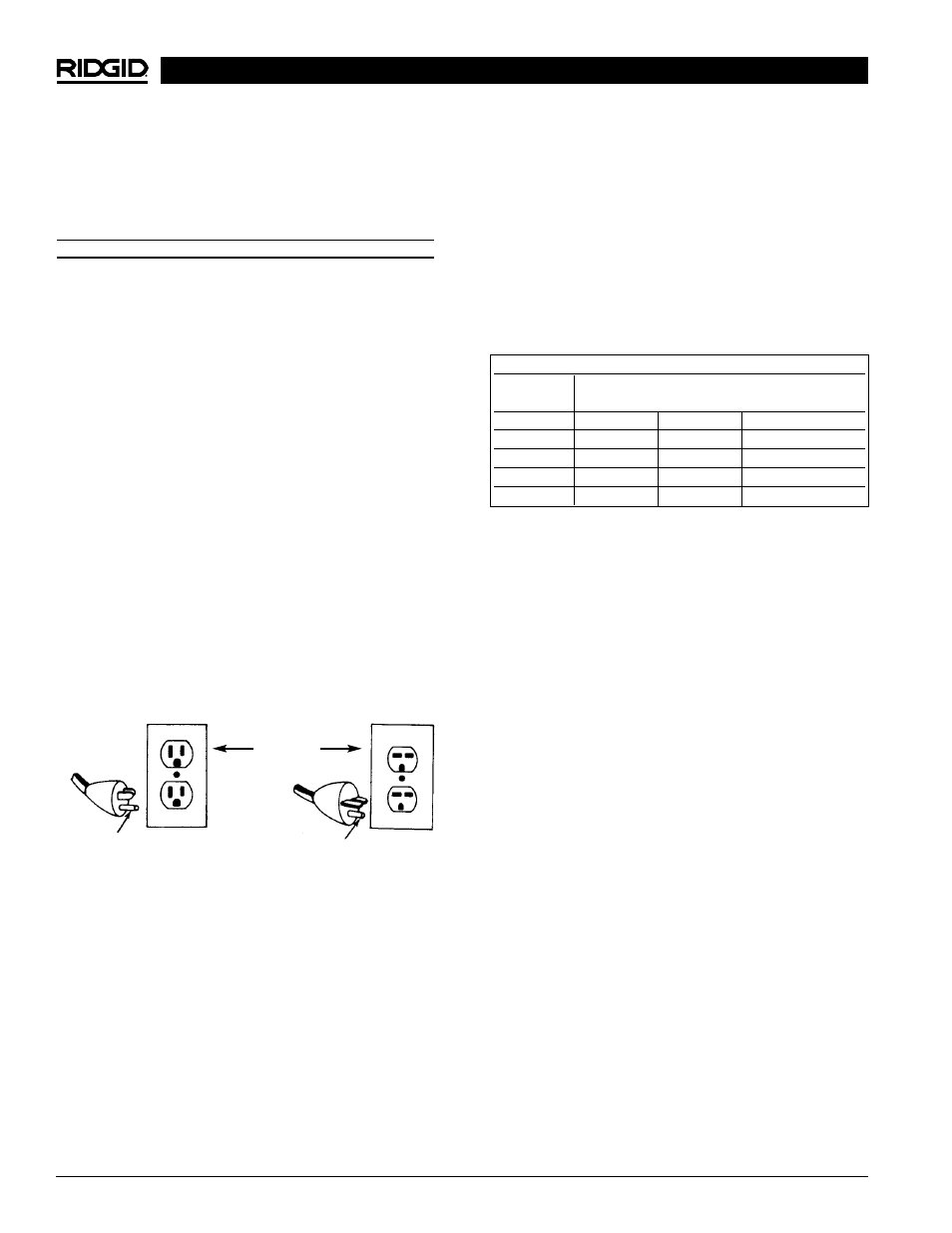 General safety information | RIDGID Drain Cleaner K-40 User Manual | Page 4 / 51