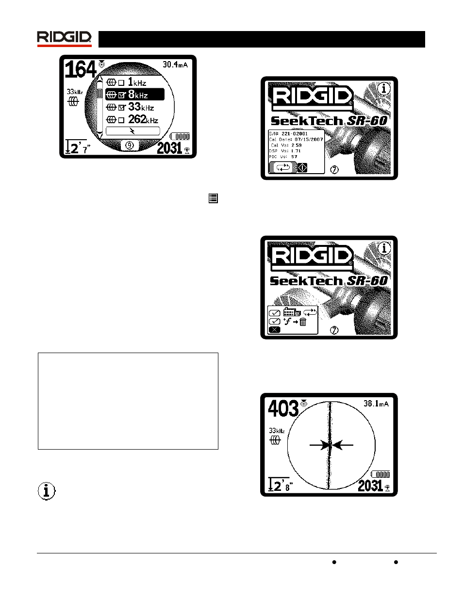 Figure 60) | RIDGID SR-60 User Manual | Page 36 / 51