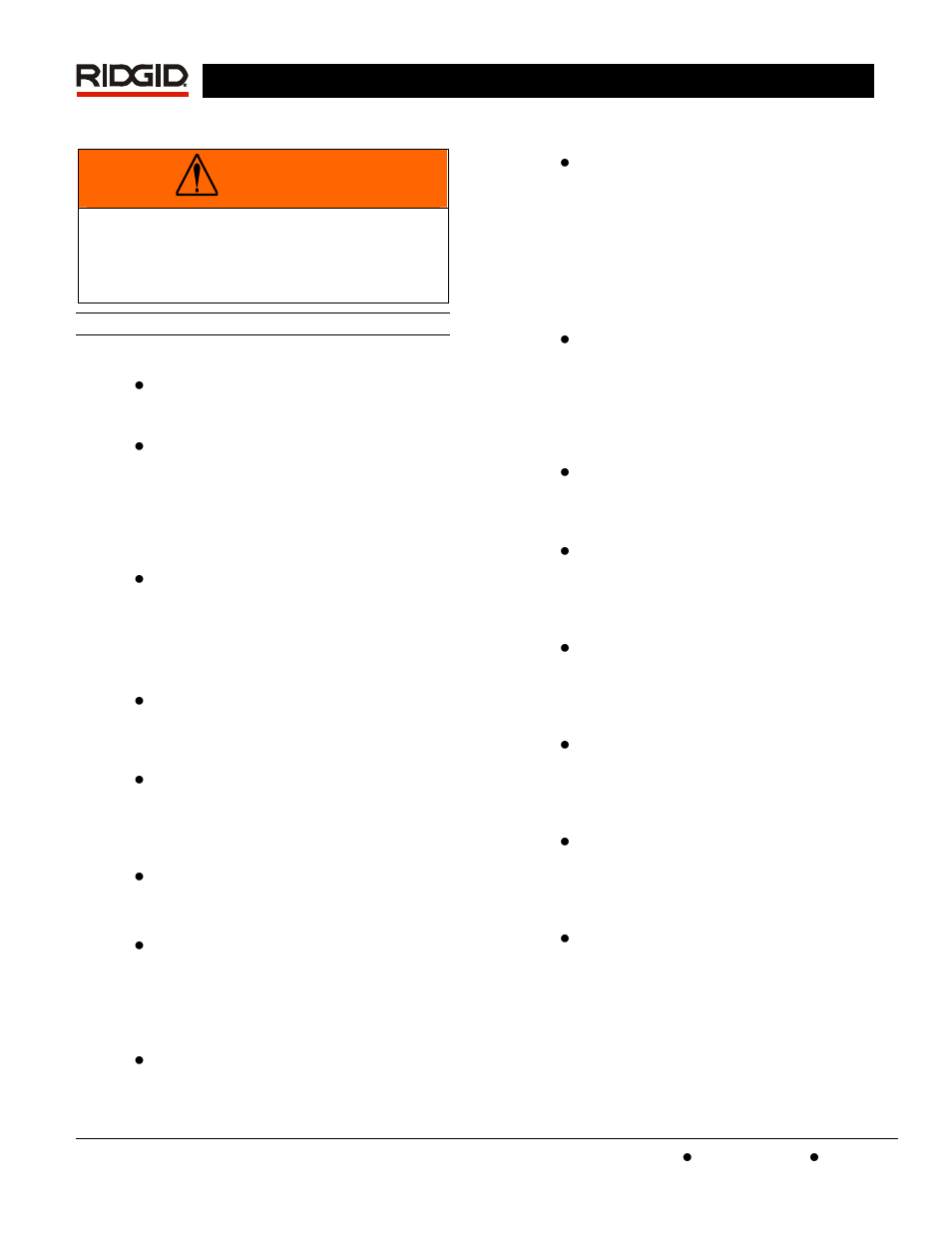 General safety information | RIDGID SR-60 User Manual | Page 4 / 51