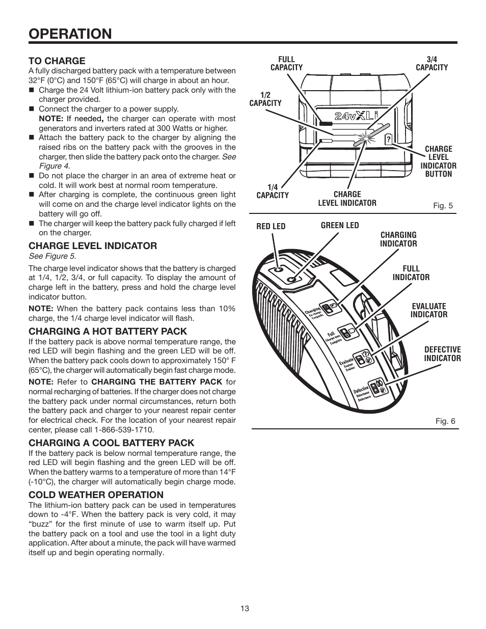 Operation | RIDGID MaxSelect R885 User Manual | Page 13 / 26
