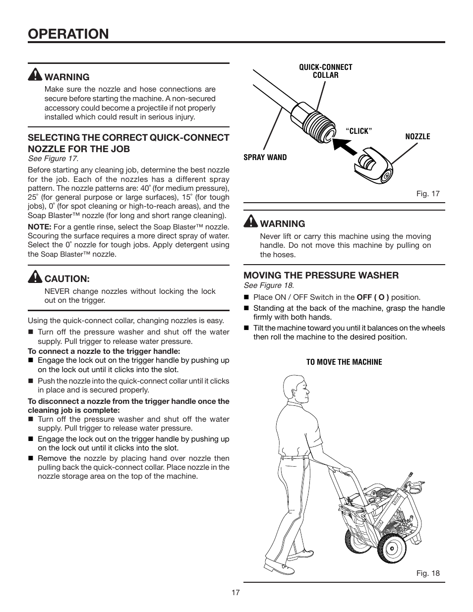 Operation | RIDGID RD80770 User Manual | Page 17 / 26