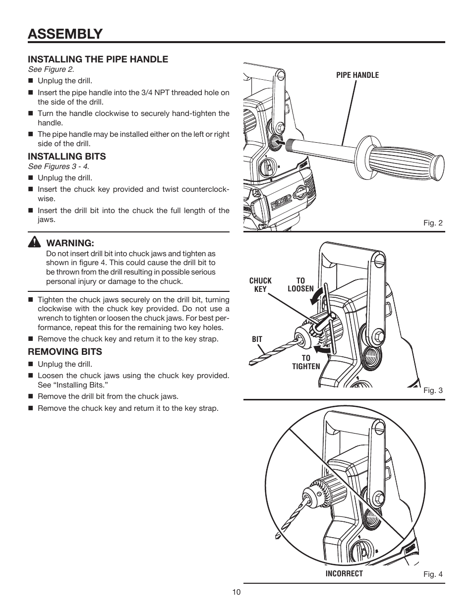 Assembly | RIDGID R7130 User Manual | Page 10 / 18