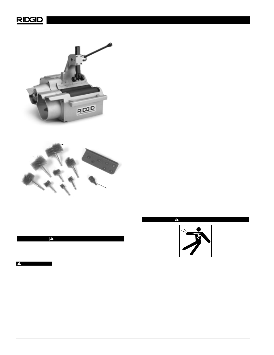 Montaje de la máquina, Revisión de la máquina | RIDGID 122XL User Manual | Page 30 / 39