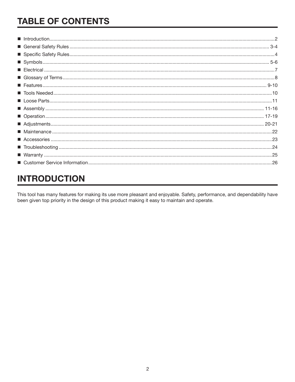 RIDGID EB44241 User Manual | Page 2 / 26