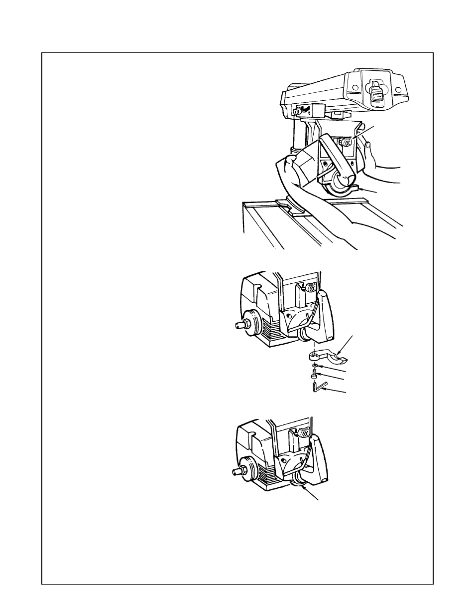 Adjustments | RIDGID SP6263 User Manual | Page 21 / 80