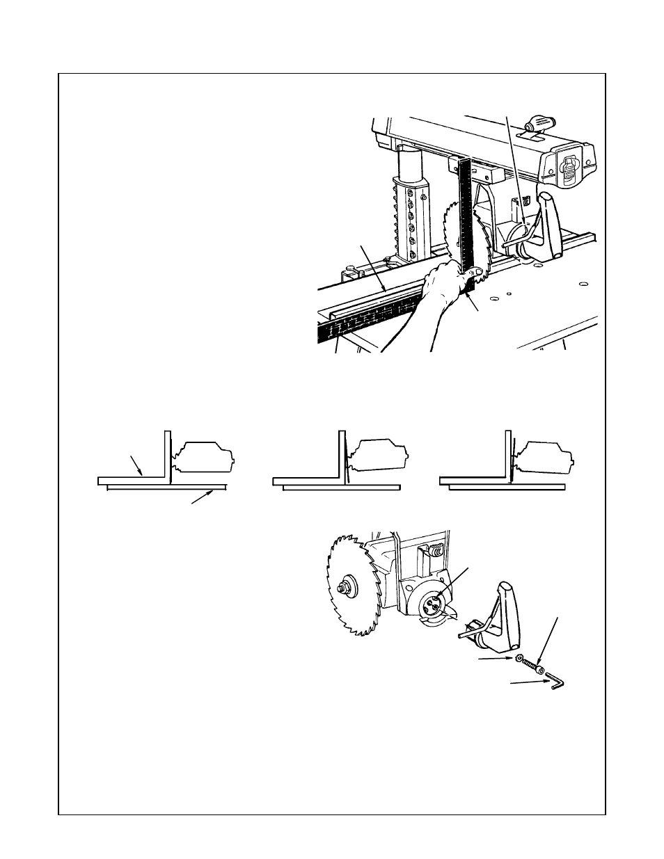 Alignment | RIDGID SP6263 User Manual | Page 31 / 80