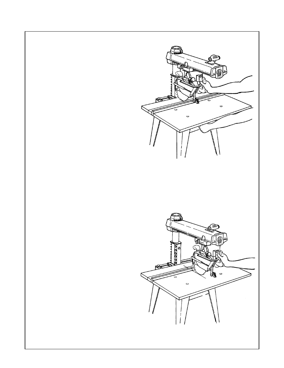 Crosscutting | RIDGID SP6263 User Manual | Page 46 / 80