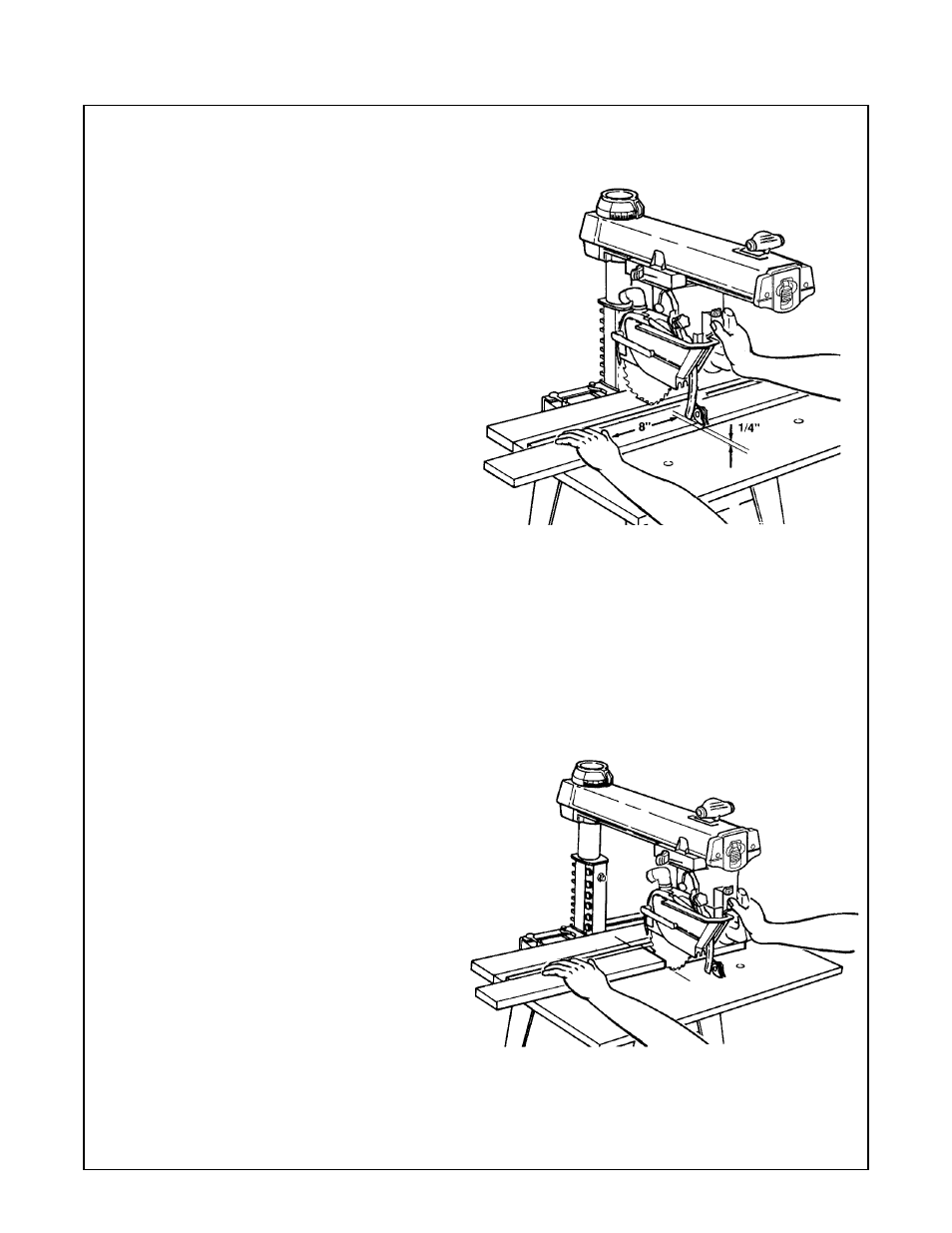 Crosscutting | RIDGID SP6263 User Manual | Page 47 / 80