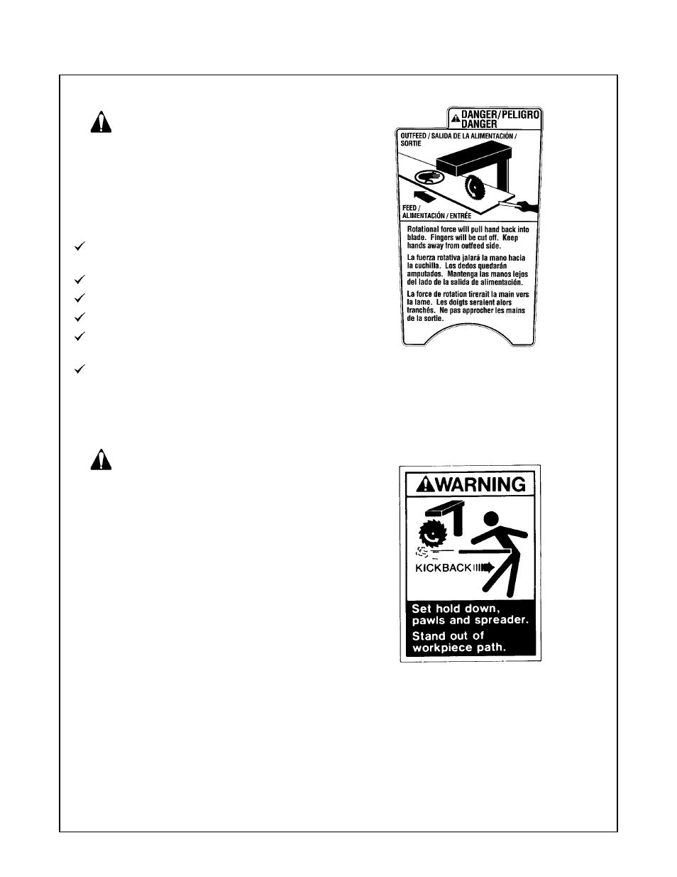 Ripping | RIDGID SP6263 User Manual | Page 51 / 80