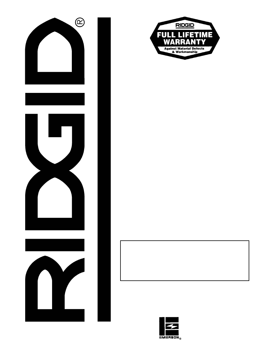 Warranty, Questions or comments | RIDGID SP6263 User Manual | Page 80 / 80