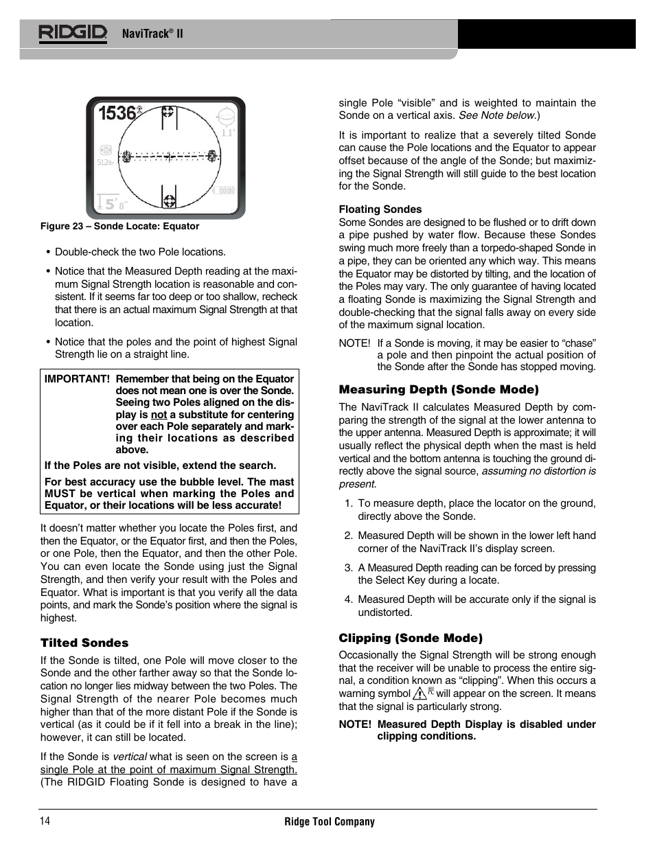 RIDGID Metal Detector User Manual | Page 16 / 103