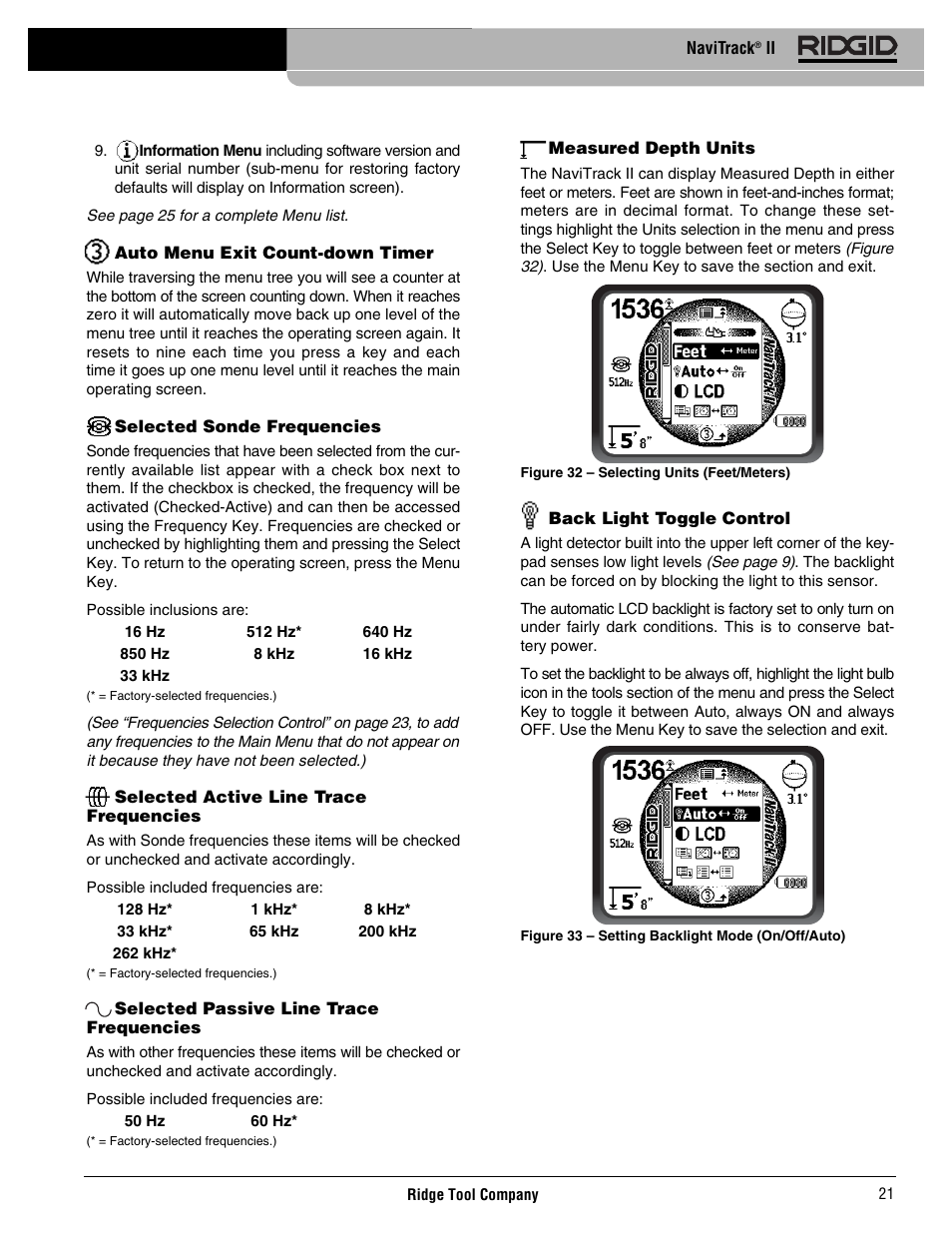 RIDGID Metal Detector User Manual | Page 23 / 103