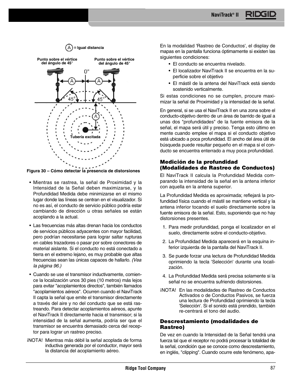 RIDGID Metal Detector User Manual | Page 89 / 103
