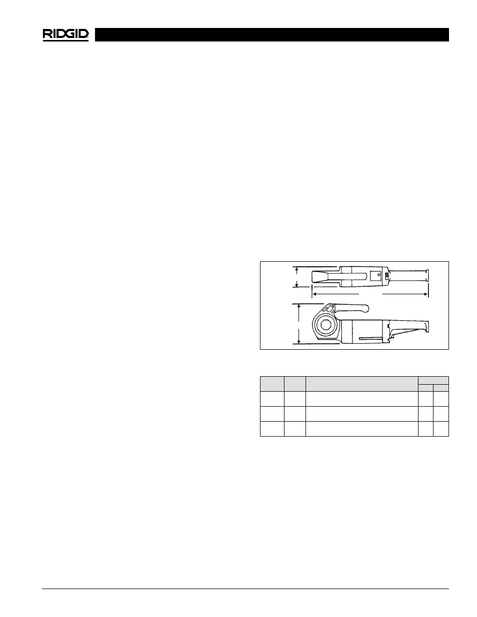 Descripción, especificaciones y equipo estándar, Descripción, Especificaciones y equipo estándar | Accesorios | RIDGID 690 User Manual | Page 29 / 37