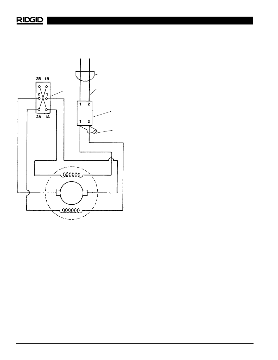 Diagrama de cableado | RIDGID 690 User Manual | Page 36 / 37