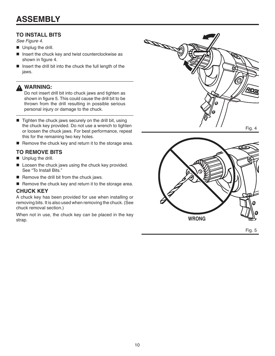 Assembly | RIDGID R7120 User Manual | Page 10 / 18