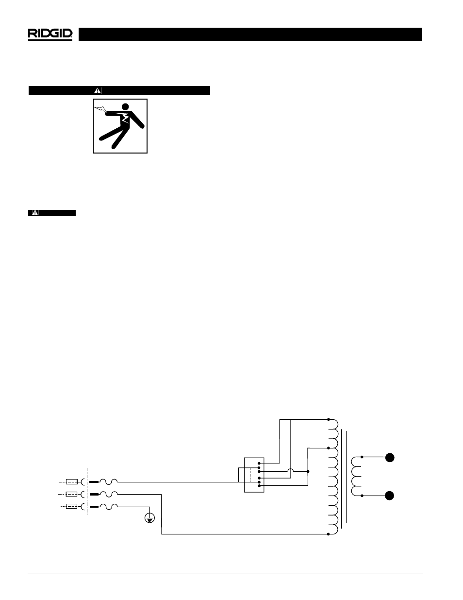 Service and repair, Wiring diagram | RIDGID RT-175 User Manual | Page 10 / 31