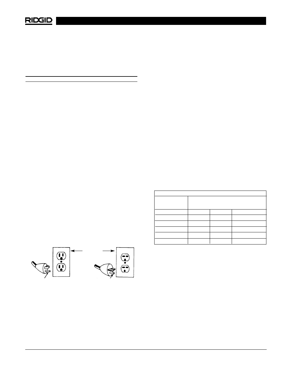 Información general de seguridad | RIDGID RT-175 User Manual | Page 23 / 31