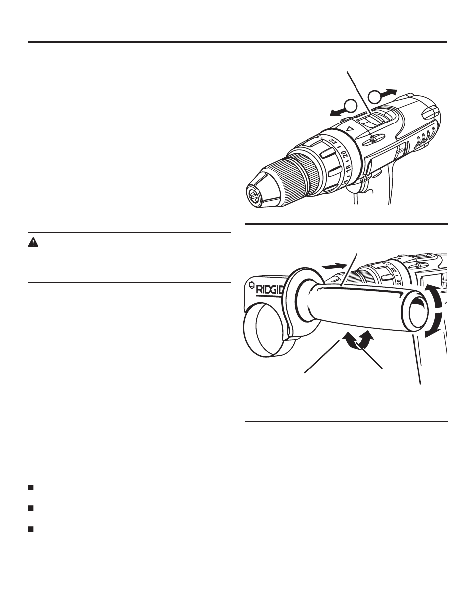 Operation | RIDGID R841150 User Manual | Page 13 / 22