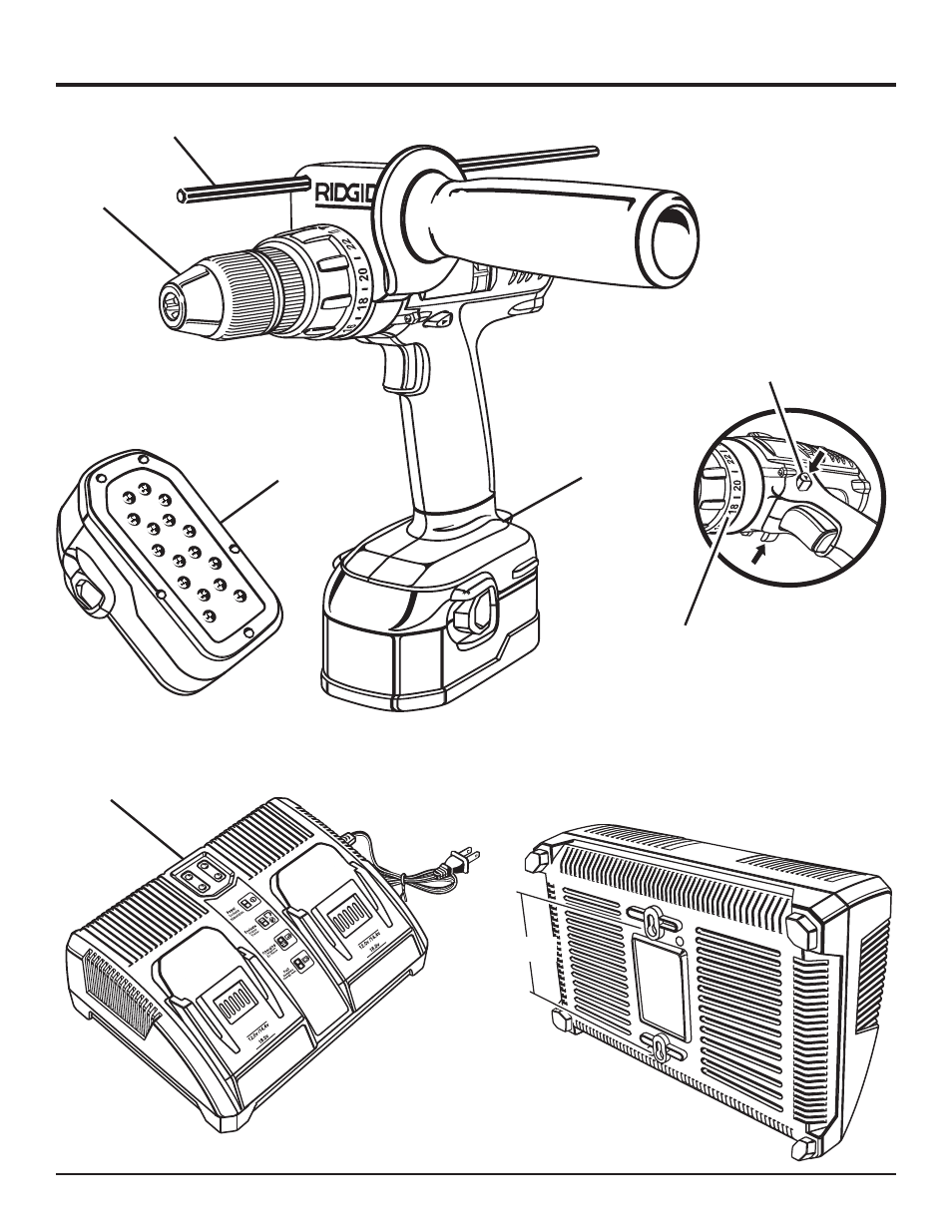 Features | RIDGID R841150 User Manual | Page 8 / 22