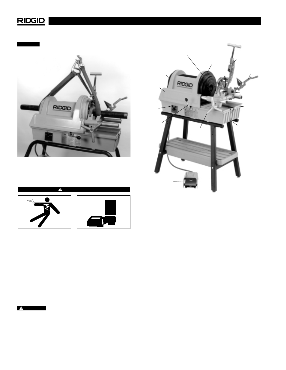 Machine inspection | RIDGID 1822-I User Manual | Page 10 / 79