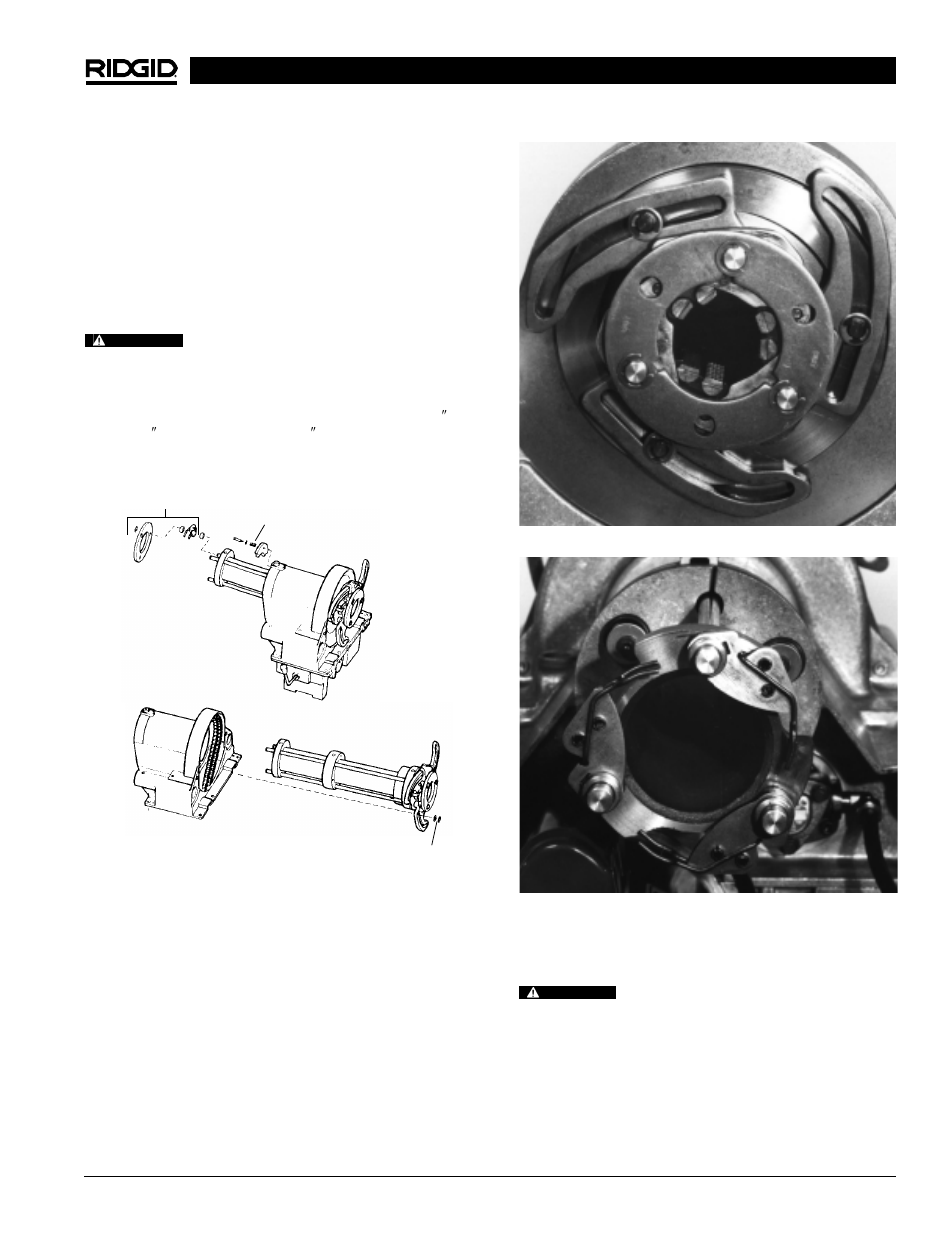 Machine storage | RIDGID 1822-I User Manual | Page 23 / 79