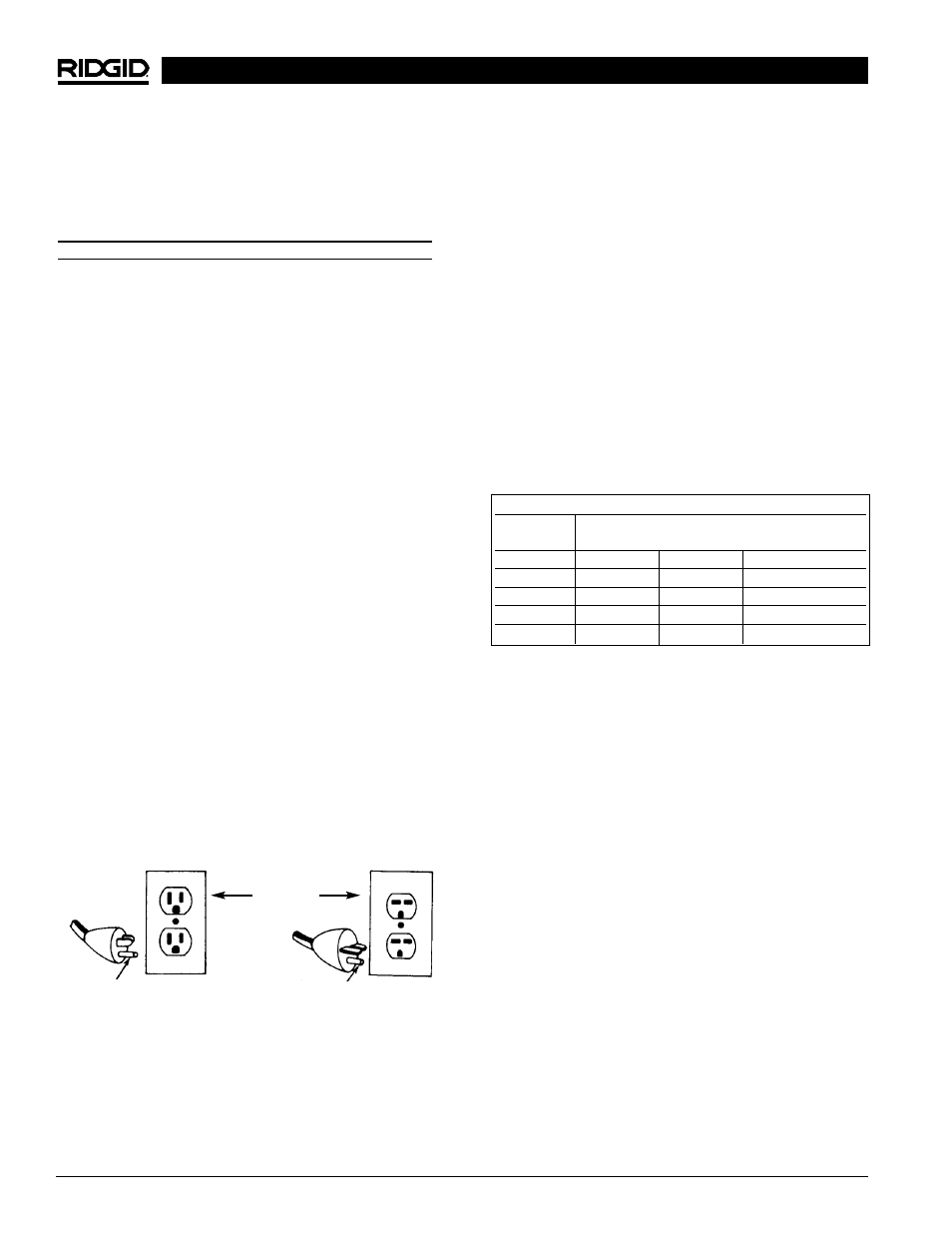 General safety information | RIDGID 1822-I User Manual | Page 4 / 79