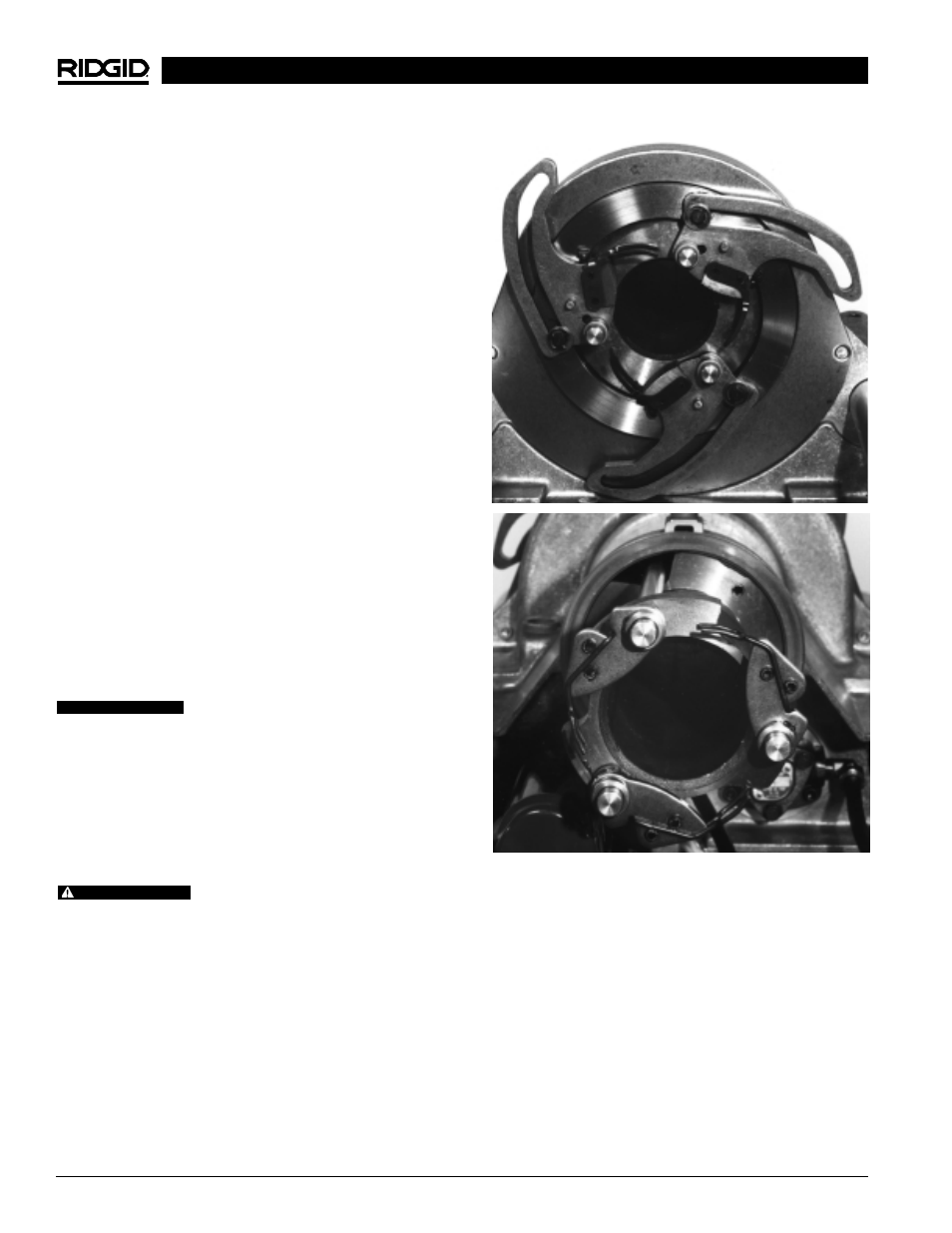 Inversion du sens de rotation (rotation à gauche) | RIDGID 1822-I User Manual | Page 46 / 79