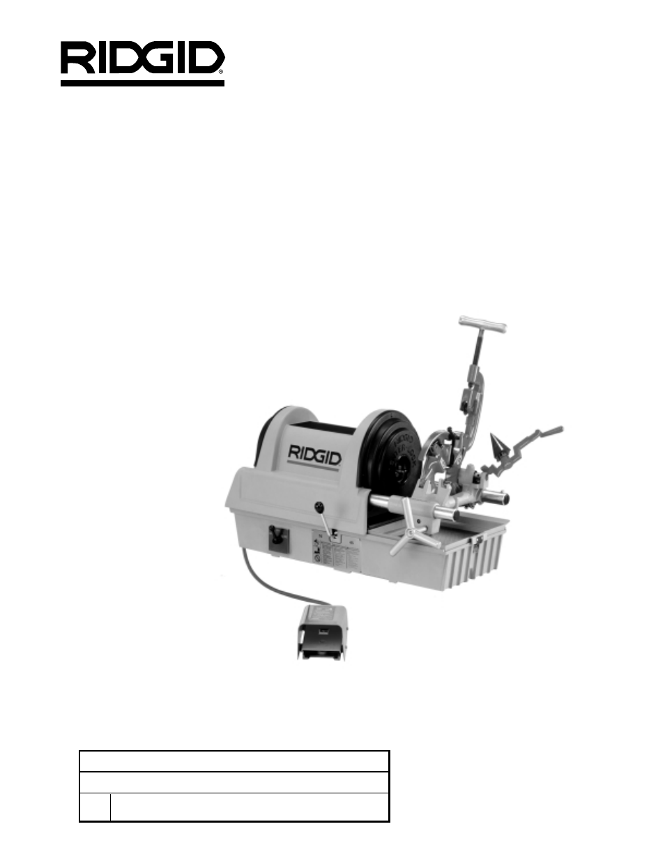 Máquina roscadora de tubos y pernos modelo 1822-i | RIDGID 1822-I User Manual | Page 53 / 79