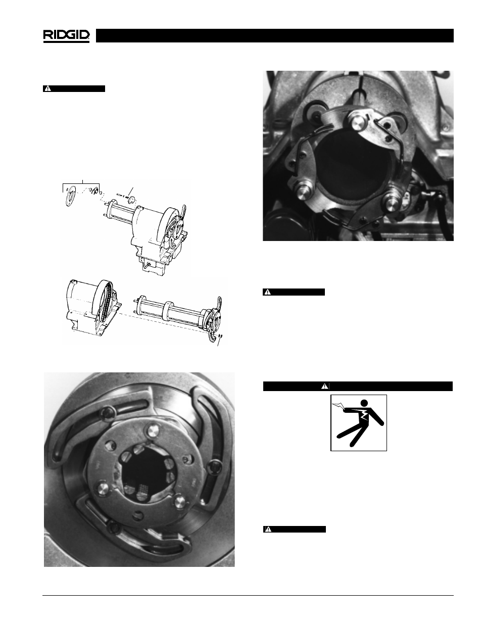 Almacenamiento de la máquina, Servicio y reparaciones | RIDGID 1822-I User Manual | Page 77 / 79