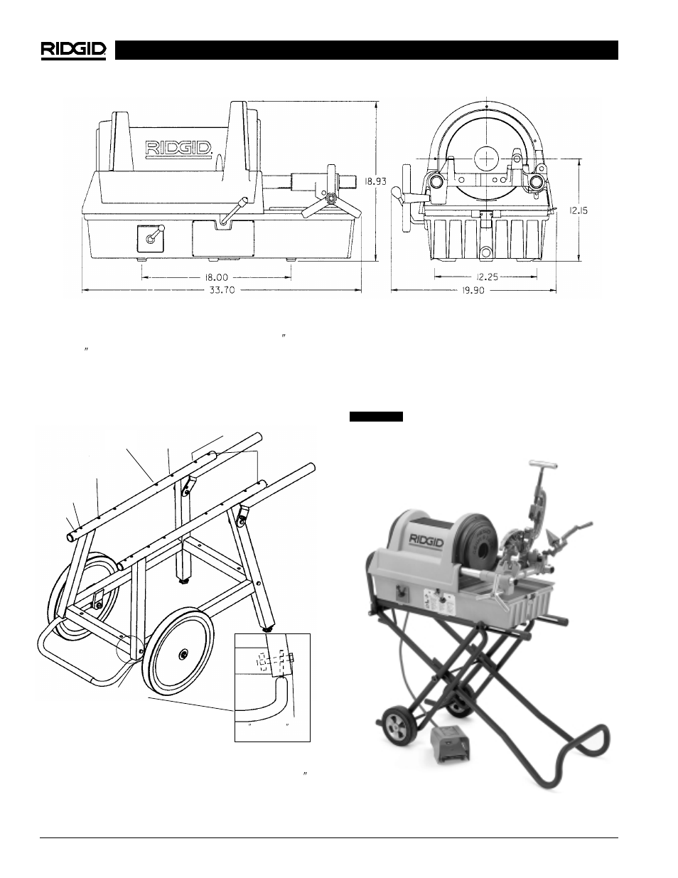 RIDGID 1822-I User Manual | Page 8 / 79