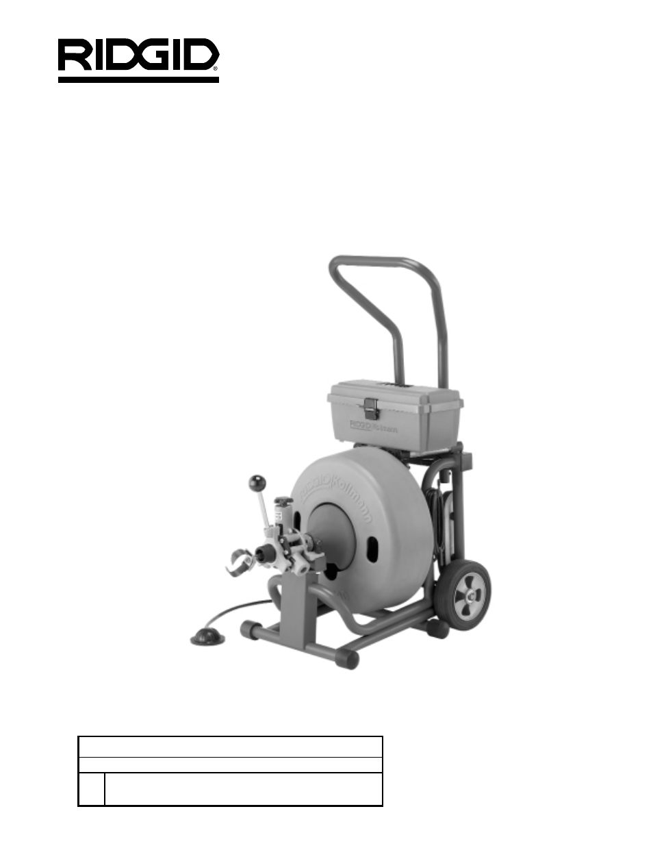 Dégorgeoir électrique k-6200 | RIDGID K6200 User Manual | Page 17 / 55