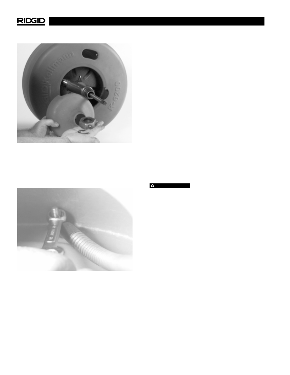 Accessoires | RIDGID K6200 User Manual | Page 30 / 55