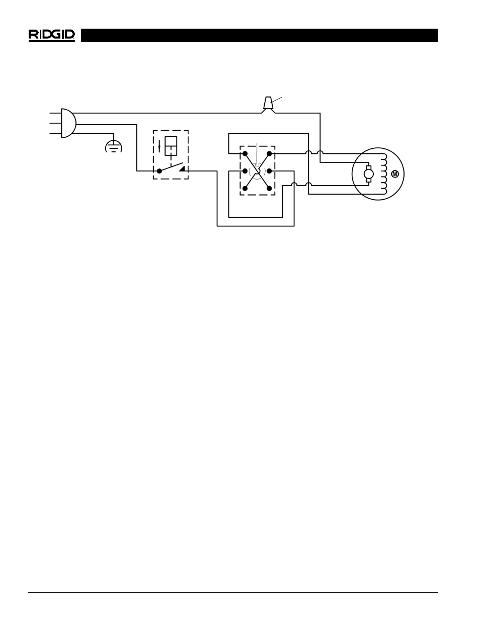 Schéma électrique | RIDGID K6200 User Manual | Page 34 / 55