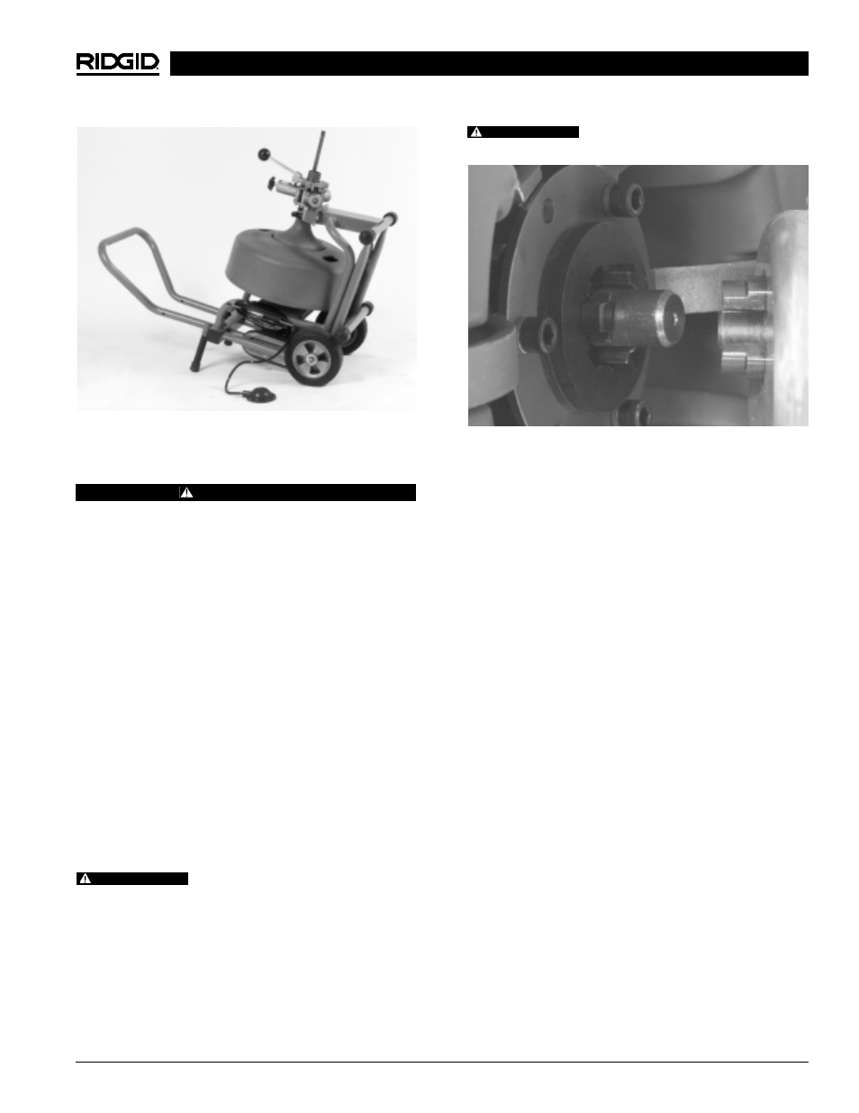 RIDGID K6200 User Manual | Page 47 / 55