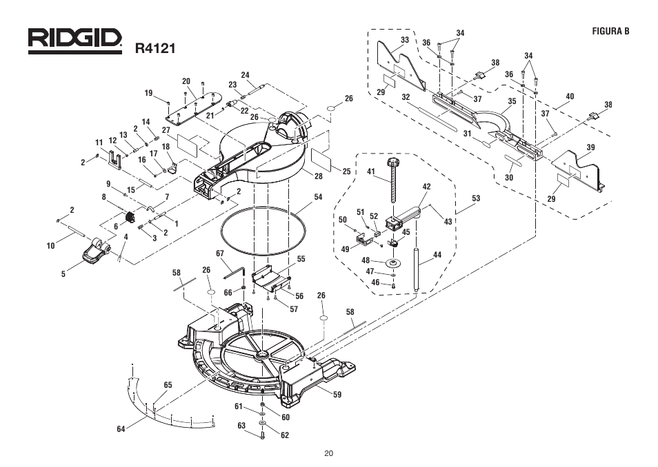 R4121 | RIDGID R4121 User Manual | Page 20 / 25