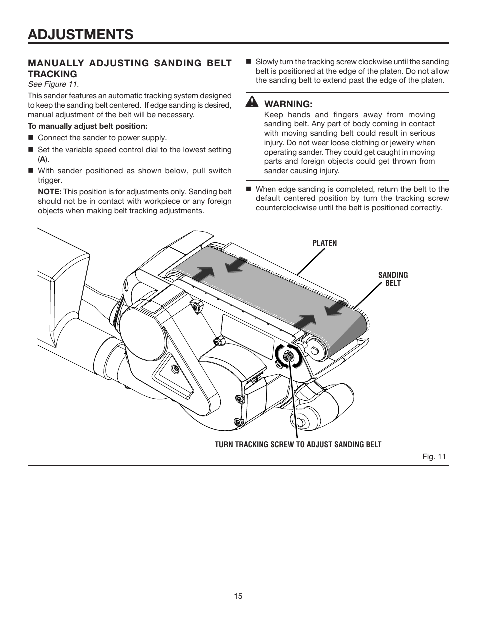 Adjustments | RIDGID R2740 User Manual | Page 15 / 20