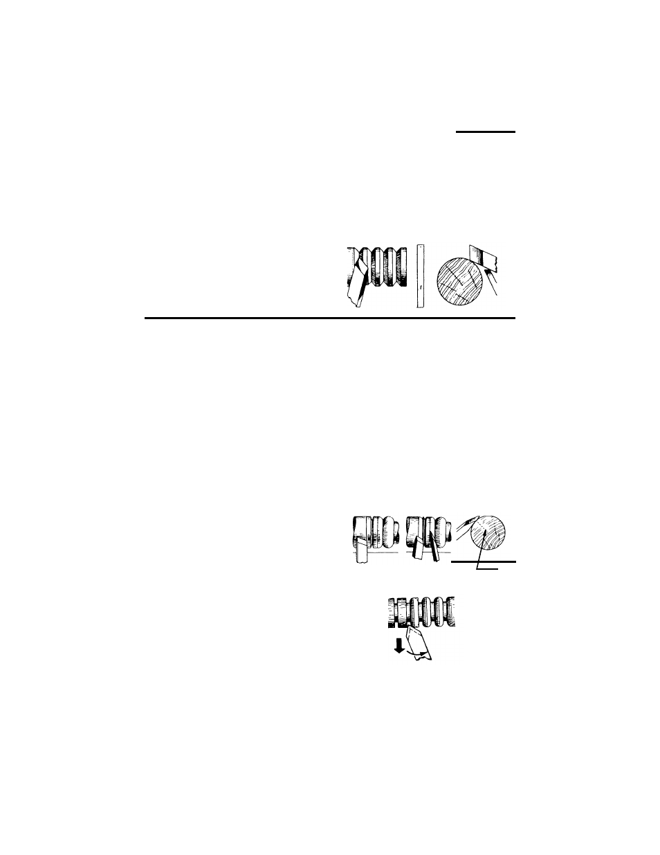 How to use your ridgid wood lathe (continued) | RIDGID WL1200LS1 User Manual | Page 38 / 56
