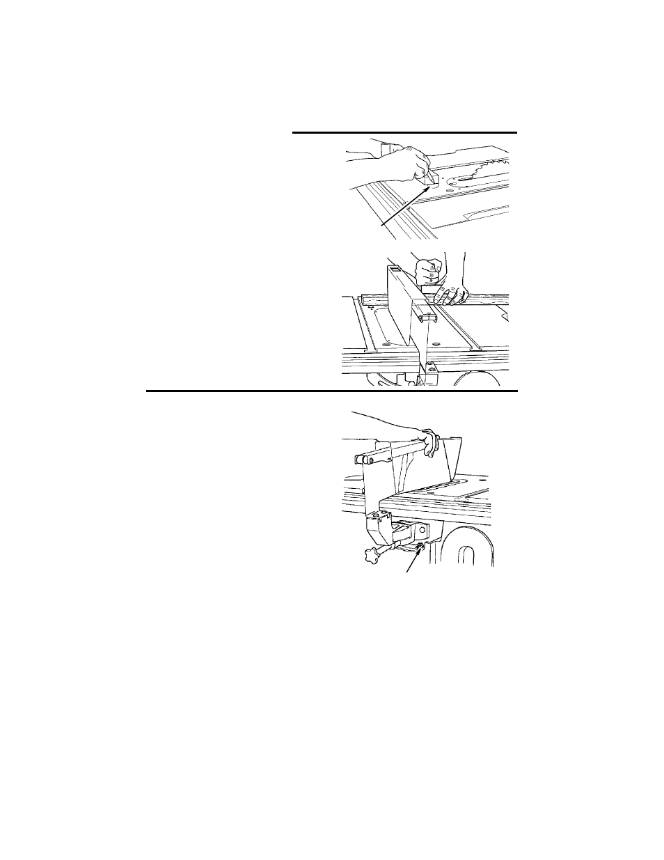 Alignment (continued) | RIDGID Table Saw User Manual | Page 32 / 68