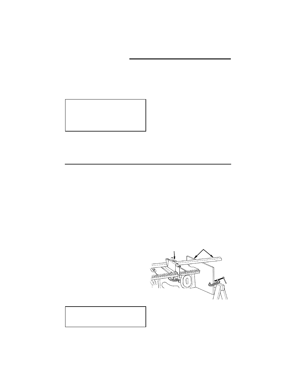 Basic saw operations | RIDGID Table Saw User Manual | Page 42 / 68