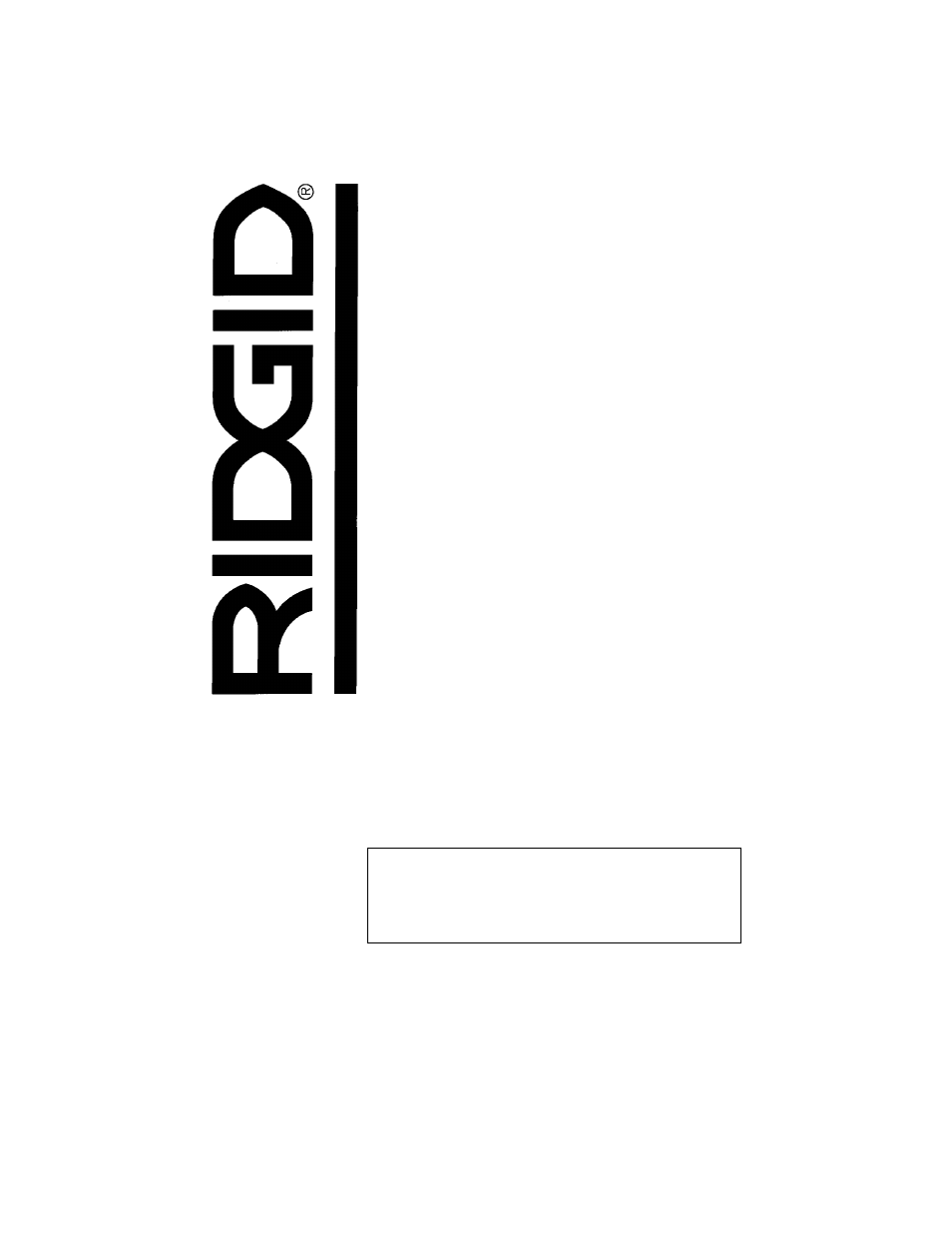 RIDGID Table Saw User Manual | Page 68 / 68