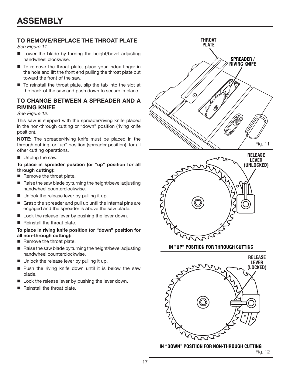 Assembly | RIDGID R4516 User Manual | Page 17 / 40