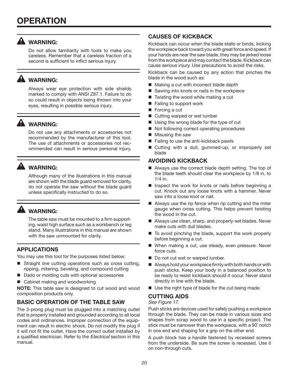 Operation | RIDGID R4516 User Manual | Page 20 / 40