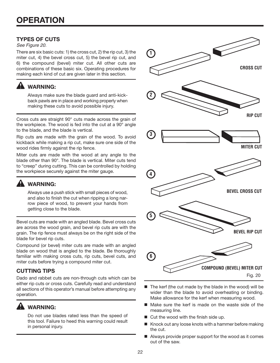 Operation | RIDGID R4516 User Manual | Page 22 / 40