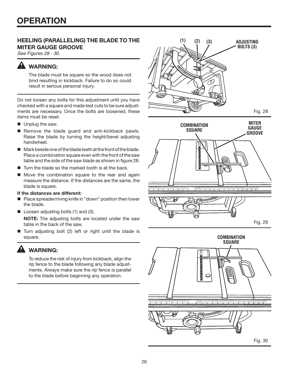 Operation | RIDGID R4516 User Manual | Page 26 / 40