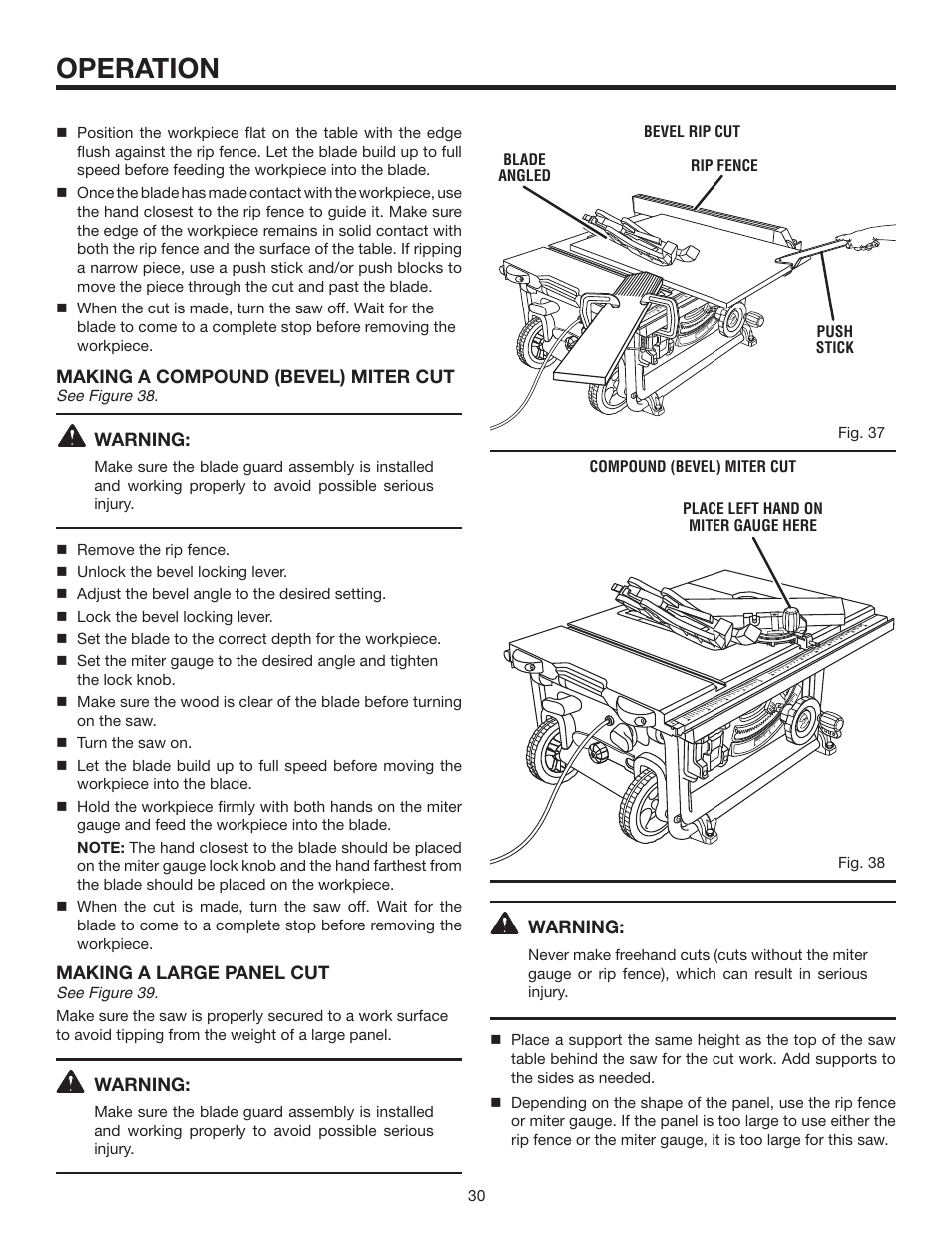 Operation | RIDGID R4516 User Manual | Page 30 / 40