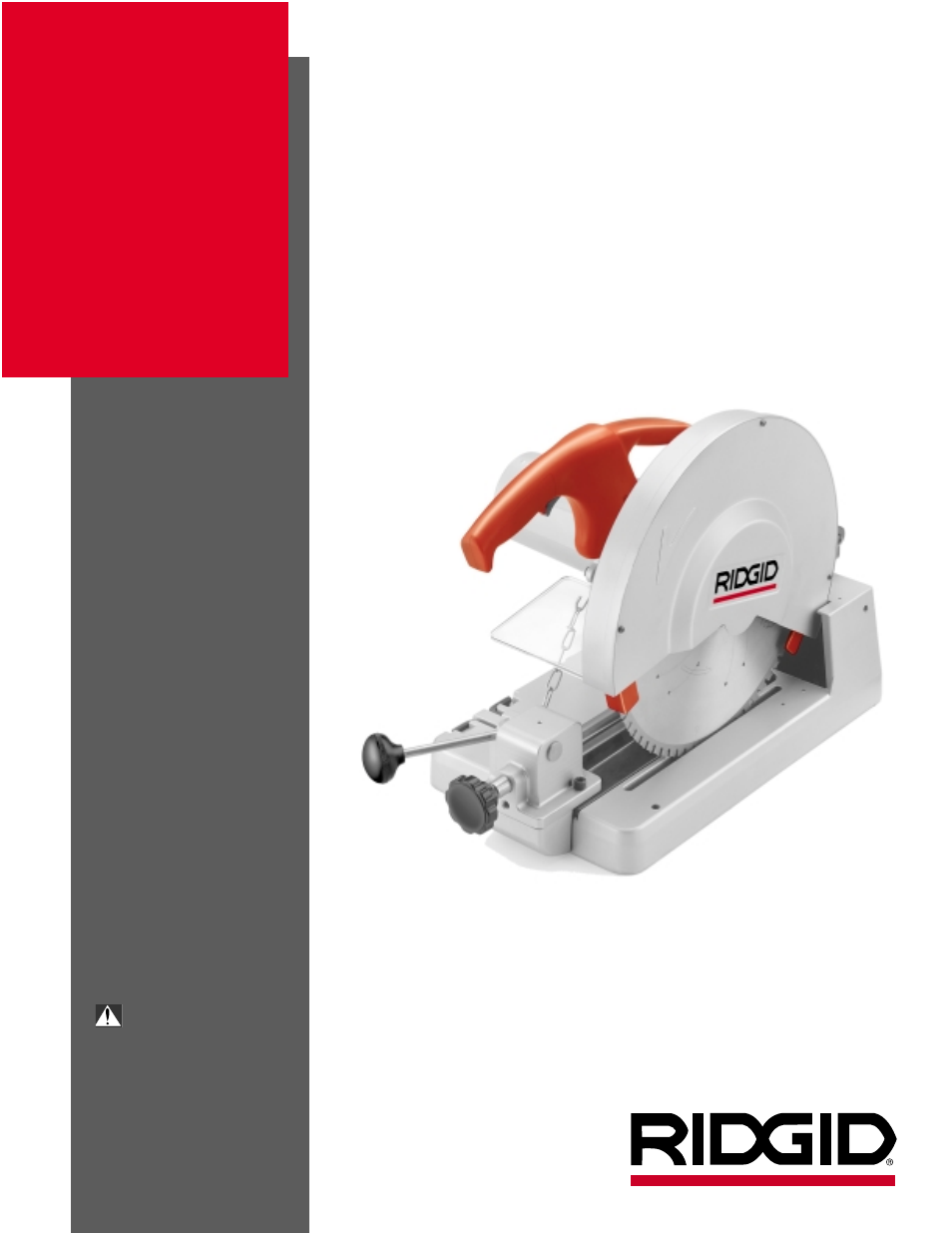 RIDGID Dry Cut Saw User Manual | 36 pages
