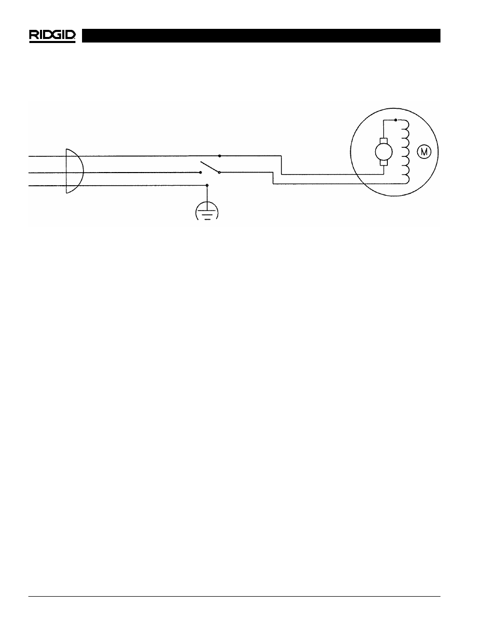 Wiring diagram | RIDGID Dry Cut Saw User Manual | Page 12 / 36