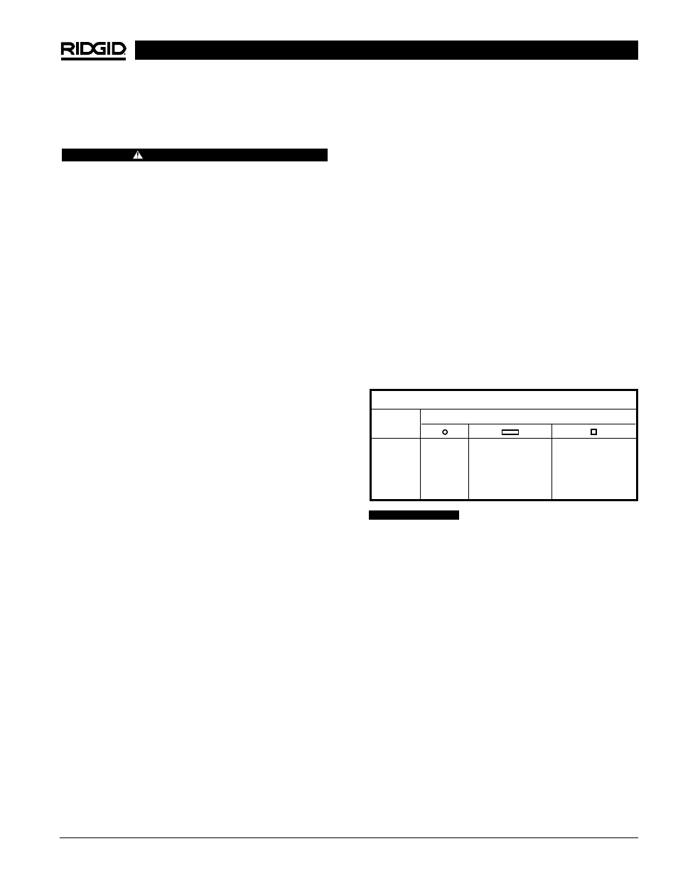 Consignes de sécurité spécifiques, Description, spécifications et accessoires de base, Modèle 614 : capacité de coupe | RIDGID Dry Cut Saw User Manual | Page 17 / 36