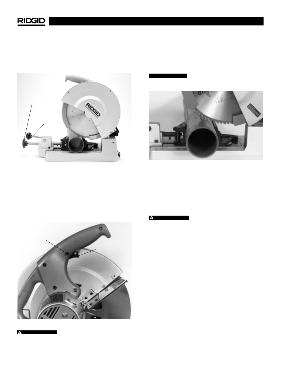 Conseils pratiques | RIDGID Dry Cut Saw User Manual | Page 20 / 36